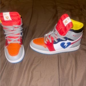 Authentic custom NoMore heartbreaks 1’s